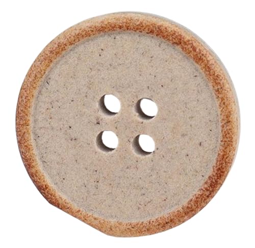 Runde Vierlochknöpfe aus Kunstharz für verschiedene Kleidungsstücke, Farbe 1, 15mm-6 Stk von SpaRcz