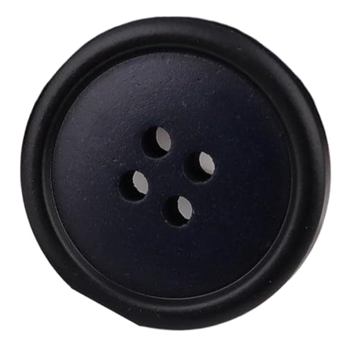 Runde Vierlochknöpfe aus Kunstharz für verschiedene Kleidungsstücke, Farbe 2, 28mm-6 Stk von SpaRcz