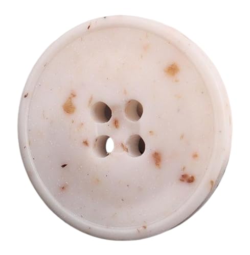 Unisex-Knöpfe aus matt geflecktem Kunstharz, Farbe 2, 28mm-10 Stk von SpaRcz
