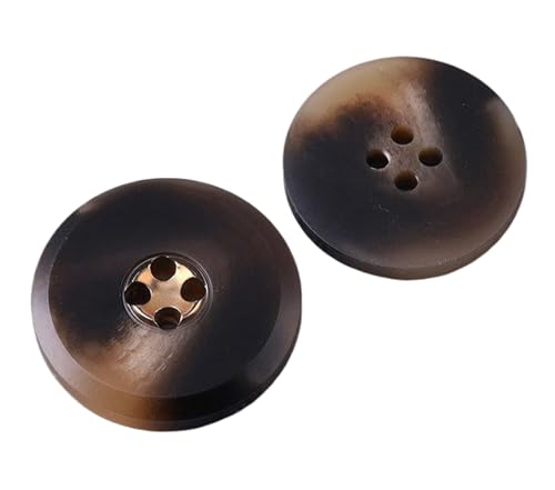Vier Löcher für Mäntel, schwarze Knöpfe, Farbe 11, 28mm-10 Stk Vier Löcher für Mäntel, schwarze Knöpfe, Farbe 11, 28mm-10 Stk von SpaRcz