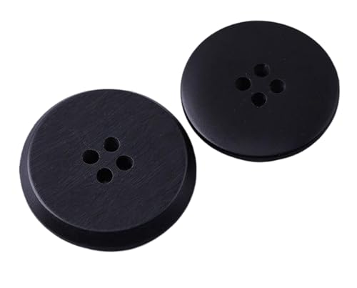 Vier Löcher für Mäntel, schwarze Knöpfe, Farbe 2, 20mm-10 Stk Vier Löcher für Mäntel, schwarze Knöpfe, Farbe 2, 20mm-10 Stk von SpaRcz