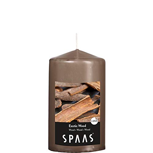 Spaas 12 Duft-Stumpenkerzen in Zylinderform, Paraffinwachs, Taupe, D 60 mm x H 100 mm Spaas 12 Duft-Stumpenkerzen in Zylinderform, Paraffinwachs, Taupe, D 60 mm x H 100 mm von Spaas
