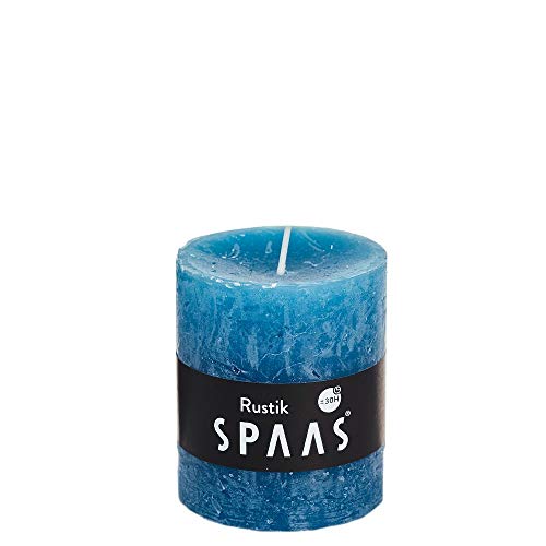 Spaas 8 Rustikale Stumpenkerzen ohne Duft, Paraffinwachs Türkis, D 68 mm x H 80 mm Spaas 8 Rustikale Stumpenkerzen ohne Duft, Paraffinwachs Türkis, D 68 mm x H 80 mm von Spaas