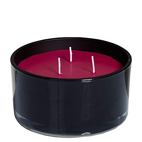 Spaas Duftkerze mit 3 Dochten in Geschenkbox, ± 28 Stunden-Winter Glow, Paraffinwachs, Weinrot, D 144 mm x H 81 mm Spaas Duftkerze mit 3 Dochten in Geschenkbox, ± 28 Stunden-Winter Glow, Paraffinwachs, Weinrot, D 144 mm x H 81 mm von Spaas