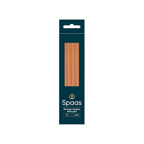 Spaas Geburtstagskerze Stick x10 - roségold Spaas Geburtstagskerze Stick x10 - roségold von Spaas