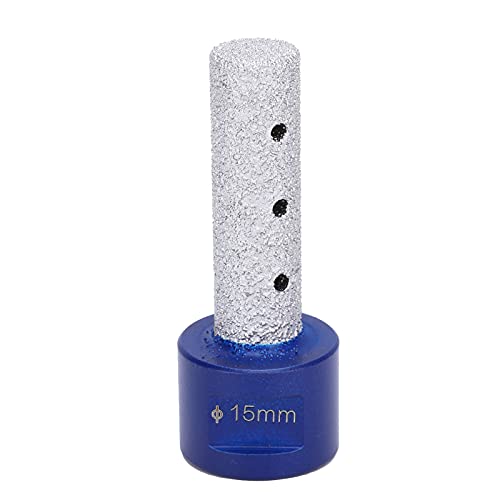 10 Mm 15 Mm 20 Mm 25 Mm Trockenes Bit Geflochtenes Fräsbit, Vergrößerte Löcher Gerade Shank Aperture Bohrer, für Marmorgranit -Keramikfliesen, die Flüchtet (15 cm) von Spacnana