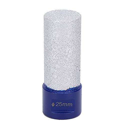 10 Mm 15 Mm 20 Mm 25 Mm Trockenes Bit Geflochtenes Fräsbit, Vergrößerte Löcher Gerade Shank Aperture Bohrer, für Marmorgranit -Keramikfliesen, die Flüchtet (25CM) von Spacnana