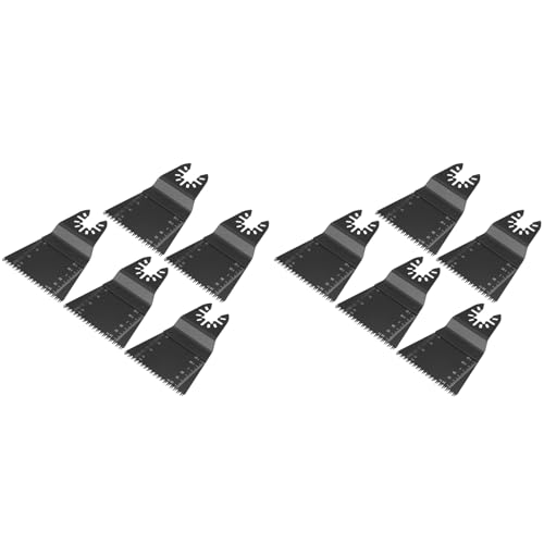 10 Stück 65 Mm Oszillierende Sägeblätter aus Kohlenstoffstahl, Oszillierende Multi-Tool-Klinge Zum Schneiden von Holz und Kunststoff für die Werkstatt und den Haushalt von Spacnana