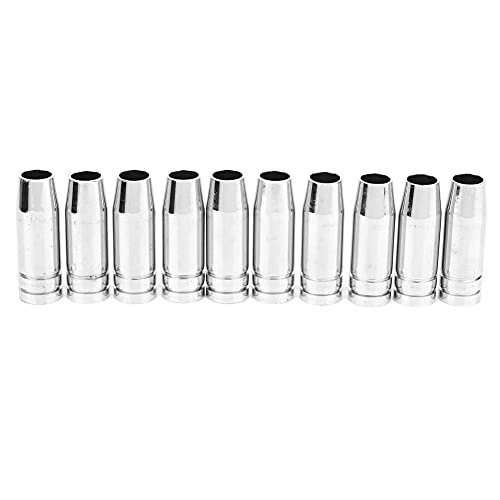 10pcs MB15, MB14 NW Gasdüsen für Binzel 15ak, 12 Mm Innendurchmesser, 54 Mm Höhe (10PCS) von Spacnana