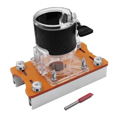 2-in-1 Holzfräser-Basis, Router-Schlitzhalterung, Kompakte, Tragbare Holzbearbeitung, Palm-Fräser-Basis für Schrank, Schrank, Kleiderschrank 2-in-1 Holzfräser-Basis, Router-Schlitzhalterung, Kompakte, Tragbare Holzbearbeitung, Palm-Fräser-Basis für Schrank, Schrank, Kleiderschrank von Spacnana