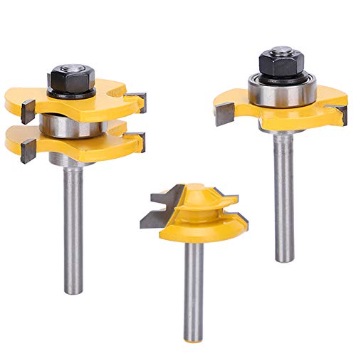 3PCS -Router -Messer Set mit 45 Grad Bitmesser, Geeignet für Holzbearbeitung, Endmühle für Holzschlitz, Sehr Geeignet Holzbearbeitungsprojekte Wie Holzbearbeitung, Kanten, 3PCS -Router -Messer Set mit 45 Grad Bitmesser, Geeignet für Holzbearbeitung, Endmühle für Holzschlitz, Sehr Geeignet Holzbearbeitungsprojekte Wie Holzbearbeitung, Kanten, von Spacnana