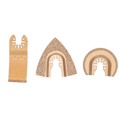 3pcs Multitool Sägeklinge, Grobes Schleifenformwerkswerkzeug für Fliesenmarmorzement 3pcs Multitool Sägeklinge, Grobes Schleifenformwerkswerkzeug für Fliesenmarmorzement von Spacnana