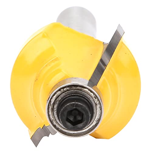 8 Mm Schaft Doppel Roman Ogee Cutter Hochgeschwindigkeitsschweißen Carbid Router Bit für Holzbearbeitung Cutter 8x38.1mm Feststahlrouter Bit für Handleitungsleitungen Modellierung Geeignet (8*25.4MM) von Spacnana