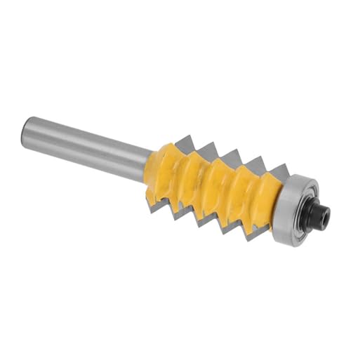 8 Schaftholzkutter, Anti - -Back -Design, Zementiertes Carbid, Schneiden von Glattem Drehen und 8 Einzelnen Fingerschneider (Multitoothed Tenon und Gelenkmesser 8x30) von Spacnana
