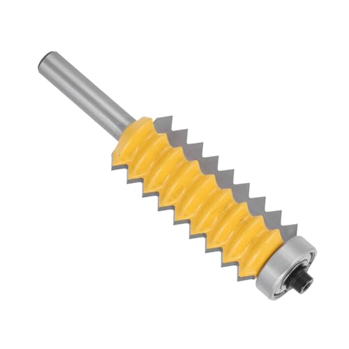 8 Schaftholzkutter, Anti - -Back -Design, Zementiertes Carbid, Schneiden von Glattem Drehen und 8 Einzelnen Fingerschneider (Multitoothed Tenon und Gelenkmesser 8x55) von Spacnana