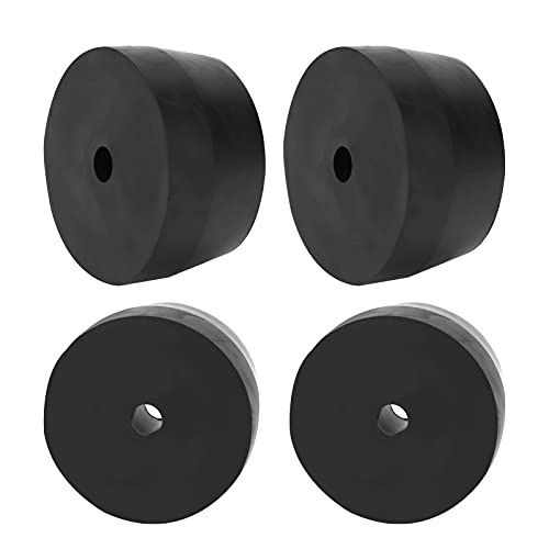 Anti-Vibrations-Pads, 4 Stück Anti-Vibrations-Pads, Großes Fußpolster aus Technischen Kunststoffen, für 1P2,5P3P4P5P Luftkompressor, 28 Mm Höhe, Luftkompressor, Werkzeuge von Spacnana