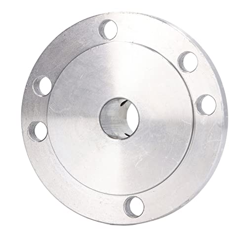 Drehmaschinen-Frontplatte aus Manganstahl, Stahl-Holz-Drehmaschinen-Frontplatte, Drehmaschinen-Stahl-Frontplattenfutter 100 Mm für K11 100 K12 100 K72 100, Zubehör (25mm) von Spacnana
