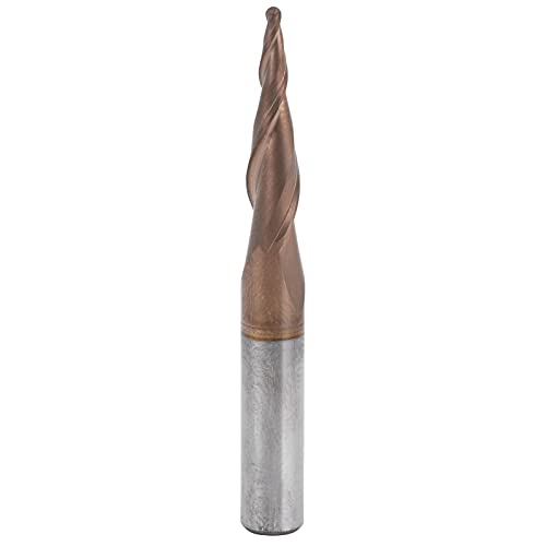 Frässchneider R0.75x20xd6x50 Zum Schneiden, Grooven mit Hochwertigem Wolframstahl, Bronzierbeschichtung, Spiral -Einzelflöte Frässchneider R0.75x20xd6x50 Zum Schneiden, Grooven mit Hochwertigem Wolframstahl, Bronzierbeschichtung, Spiral -Einzelflöte von Spacnana