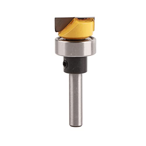 Spacnana 1/4 Schaftvorlage Gerade Endmühle Trimming Router Bit Holzbearbeitungswerkzeug für MDF, Festes Holz, Partikett und Sperrholz Spacnana 1/4 Schaftvorlage Gerade Endmühle Trimming Router Bit Holzbearbeitungswerkzeug für MDF, Festes Holz, Partikett und Sperrholz von Spacnana