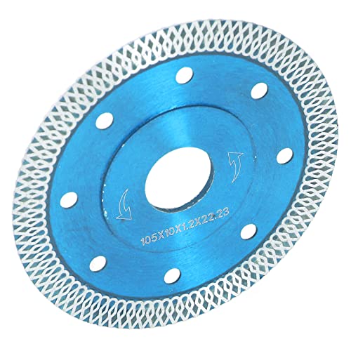 Spacnana 105 -mm -Sägen Schaufel/Flügel Schneiden Porzellanfliesen Keramikmarmor, Hochgeschwindigkeitsschaufel/Flügelschleife, Ideal für Auftragnehmer und Bauarbeiter, Legierungsmaterial (BLUE) von Spacnana