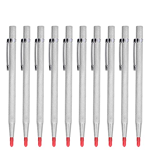 Spacnana 10pcs Langlebige Wolfram -Carbid -Aluminium Ätzstifte für Metallkeramik Glasmarkierungswerkzeug für Hardware Tools (SILVER) von Spacnana