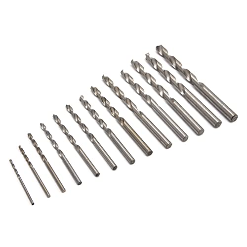 Spacnana 13pcs Bohrbit -Kit für Kunststoffholz - Hochgeschwindigkeitsstahl, Unterschiedliche Größen, Gerade Schafts, Premium Material Spacnana 13pcs Bohrbit -Kit für Kunststoffholz - Hochgeschwindigkeitsstahl, Unterschiedliche Größen, Gerade Schafts, Premium Material von Spacnana