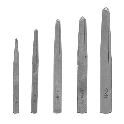 Spacnana 5pcs Schraubenextraktionssatz, Kohlenstoffstahl -Bolzenentfernungswerkzeugkit für den Haushalt von Spacnana