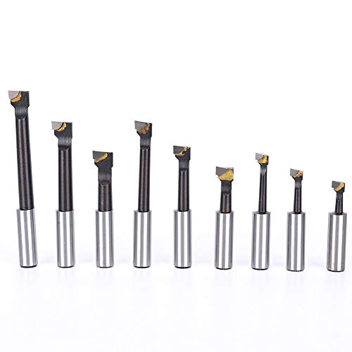 Spacnana 9PCS Bowing Bar Set, Hochgeschwindigkeits -Stahl -CNC Drehwerkzeug mit Basis für Vielseitige Set, Einfache Installation und Langzeitlebensdauer Spacnana 9PCS Bowing Bar Set, Hochgeschwindigkeits -Stahl -CNC Drehwerkzeug mit Basis für Vielseitige Set, Einfache Installation und Langzeitlebensdauer von Spacnana
