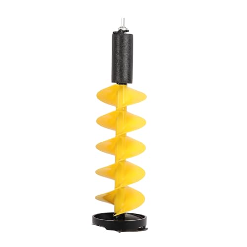 Spacnana Aluminiumlegierung Nylon -Eisschnecken Langlebiger Eisfischerbohrer mit 2 Metallblättern, Universaladapter und 8 -Zoll Durchmesser Drehschnecken für Dicke Schichten und Professionelle Angler Spacnana Aluminiumlegierung Nylon -Eisschnecken Langlebiger Eisfischerbohrer mit 2 Metallblättern, Universaladapter und 8 -Zoll Durchmesser Drehschnecken für Dicke Schichten und Professionelle Angler von Spacnana