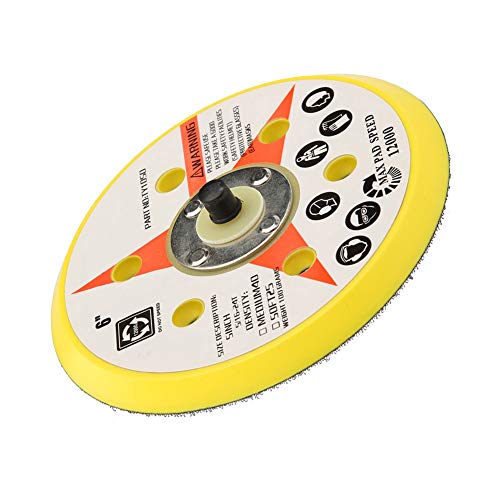 Spacnana Aluminiumlegierung & Pu Pneumatic Self Adhäsive Scheibe für Schleifmaschinen, 5,9 '' Schleifscheibe mit 6 Löchern für Feines Schleifen mit Niedrigem Geschwindigkeit, Weit Verbreitet für Spacnana Aluminiumlegierung & Pu Pneumatic Self Adhäsive Scheibe für Schleifmaschinen, 5,9 '' Schleifscheibe mit 6 Löchern für Feines Schleifen mit Niedrigem Geschwindigkeit, Weit Verbreitet für von Spacnana