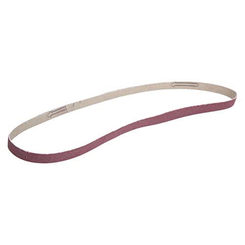 Spacnana Aluminiumoxid -Schleifband 10pcs, Schleifgurte für Holzpolieren 533 X 9 Mm, Entfernungslösung, Vielseitiges Schleifen und Polieren, überlegener Schleifeffekt, Hohe Effizienz, (180#) von Spacnana