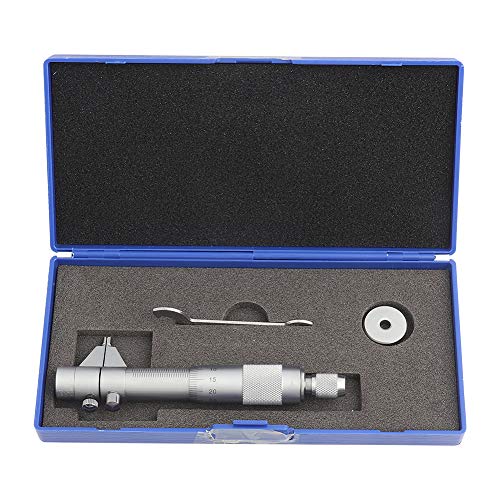 Spacnana Bohrungsmikrometer, 5 Bis 30 Mm Reichweite 0,01 Mm Genauigkeit mit Legierungsköpfen, Körper aus Edelstahl und Verriegelungsvorrichtung für die Genauigkeitsmessung von Spacnana