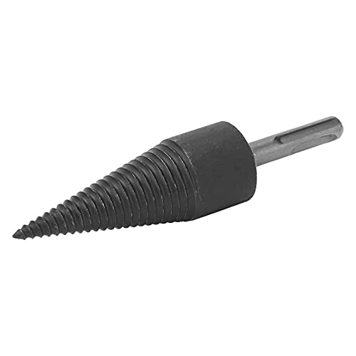 Spacnana Brennholz -Splitterbohrer Bit Disassembling Schraubkegel Quadratischer Griff Holzspaltzubehör für Einfache und Effiziente Holzaufspaltung von Spacnana