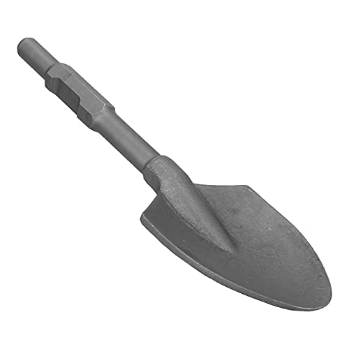 Spacnana Clay Spade 45cr Stahlschaufelschaufel mit 1‑1/8 -Zoll -Schaft, Starkes Abbruchhammer Digging Werkzeug von Spacnana