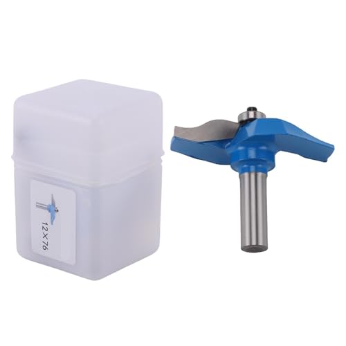 Spacnana Cove Angehobene Panel Router Bit 1/2 -Zoll -Schaft -Yg8 -Legierterkopf 45 Kohlenstoffstahlkörper für Holzbearbeitung mit Geschlossenen Schmierunglagern Spacnana Cove Angehobene Panel Router Bit 1/2 -Zoll -Schaft -Yg8 -Legierterkopf 45 Kohlenstoffstahlkörper für Holzbearbeitung mit Geschlossenen Schmierunglagern von Spacnana