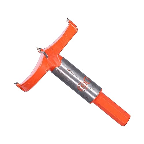 Spacnana Forstner -Bohrer für Holz, Hohe Härte Carbid -stumpfe Stücke, Saubere und Glatte Perforation, Geeignet für Elektrische Holzfräsen, Gravurmaschine (60 mm) von Spacnana