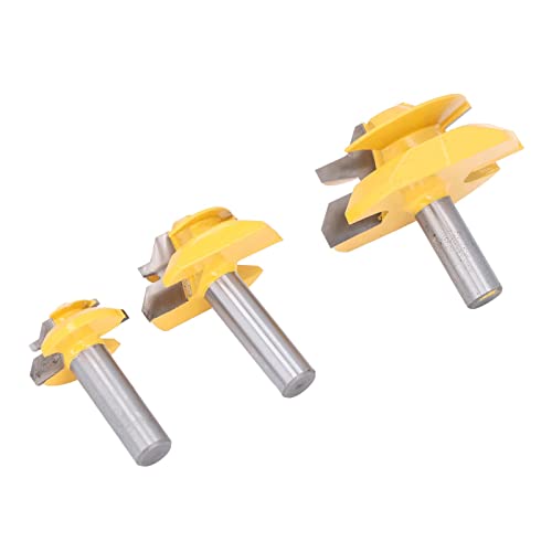 Spacnana Hochqualität 45 Grad Gelenkrouter -Bit -Set, Langlebiger Kohlenstoffstahl für Holzbearbeitungsgeräte, Geeignet für Türrahmen Spacnana Hochqualität 45 Grad Gelenkrouter -Bit -Set, Langlebiger Kohlenstoffstahl für Holzbearbeitungsgeräte, Geeignet für Türrahmen von Spacnana