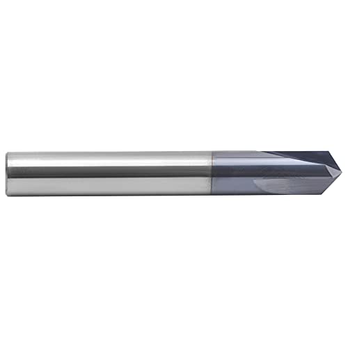 Spacnana Hochwertiger Kammer -Router -Bit Wolframstahl 120 ° für Aluminium und Kupfermahlen (D10*120°*75L) von Spacnana