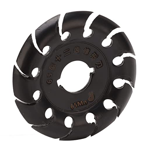 Spacnana Holzbearbeitungsform -Scheibe Edelstahl Schnitzen Schnelle Materialentfernung für Holz- und Gummihandwerk und Hausverbesserung (BLACK) von Spacnana