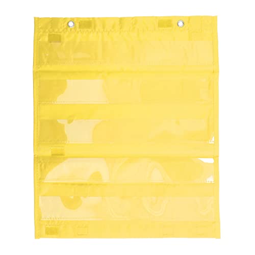 Spacnana Kleine Magnetische Taschenkarte, Unterrichten von Home School Supplies für Daily Schedule Class Demonstrationen Büro Home Aktivitäten (YELLOW) von Spacnana