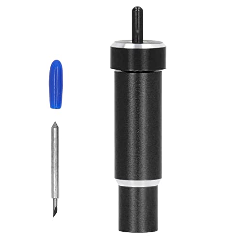 Spacnana Langlebiger 60 -Grad -Stoffblatt Set mit Robustem Gehäuse für Maker Explore, Ideal für Polyester (BLACK) von Spacnana
