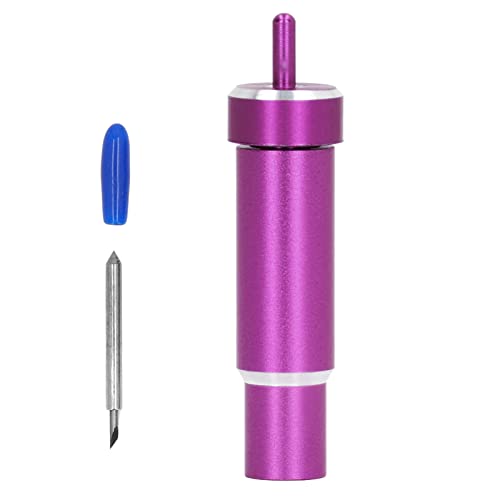 Spacnana Langlebiger 60 -Grad -Stoffblatt Set mit Robustem Gehäuse für Maker Explore, Ideal für Polyester (PURPLE) von Spacnana