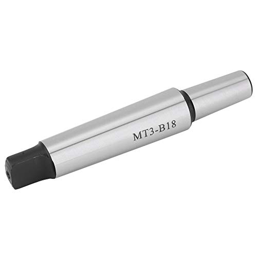 Spacnana Morse Taper Toolholding Connector Long Griff mit 3MT Short End 6jt Bohrer Chuck Arbor Präzisionsgrund und Hart für Hobbyisten Gehärtet von Spacnana