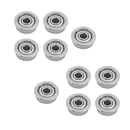 Spacnana Präzision Machte 10pcs F624zz Double Abgeschirmtes Miniaturflanschkugellager - Universal Application Stahllager für Projekte Spacnana Präzision Machte 10pcs F624zz Double Abgeschirmtes Miniaturflanschkugellager - Universal Application Stahllager für Projekte von Spacnana