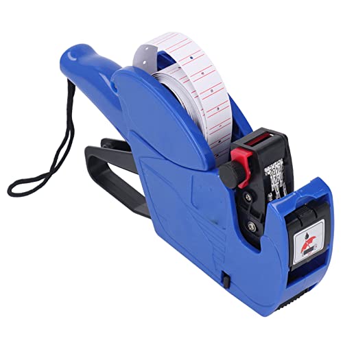 Spacnana Preisschild -Gerät EasyTouse 8 Markierungsstellen Preis -Kennzeichnungsmaschine für das Material Store für Einzelhändler (BLUE) von Spacnana