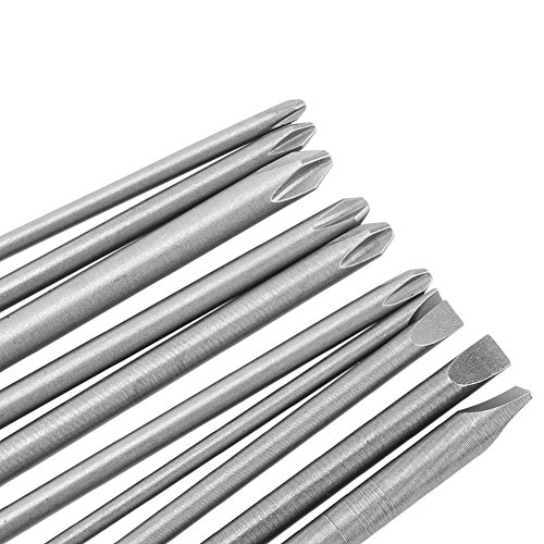 Spacnana Professionelle Gradqualität Cross Head PH1 PH2 -Schlitzschraubendreher Bits Einstellen 100 Mm für Reparaturarbeiten von Spacnana