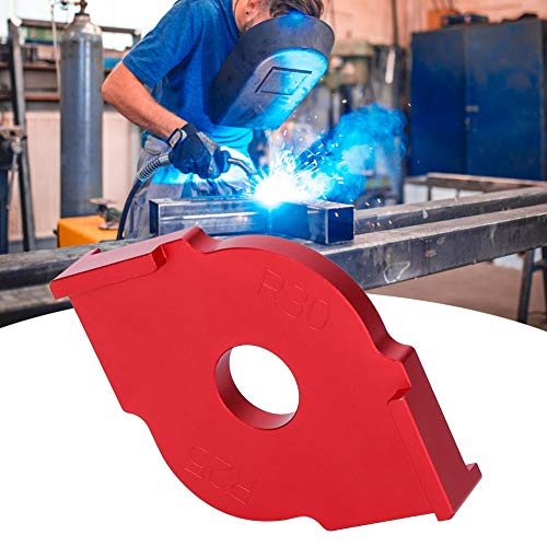 Spacnana Radius-Klemme Präzisions-Aluminium-Legierungs-Hardware-Mall-Mall-Werkzeug für Handheld-Kanten-Trimmer/Gravurmaschine, die für das Tischtischwerkzeug R25-R30 Gilt, Anwendbar von Spacnana