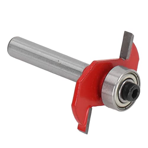 Spacnana Schlitzschneider Router Bit Stark Wolfram -Stahllegierung Gerade Kantenschlitzschneider für Holzbearbeitung 1/4in (1/8) von Spacnana