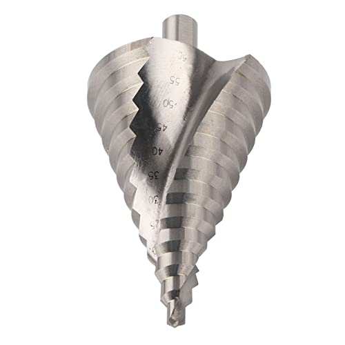 Spacnana Stiefmaschinenbohrer, Stiefmaschinenbohrer 6-60 Mm Pagode Kegelhalle Stahlablagerung Entfernung Ideal für Edelstahlplatten Design Point Split, Jobber Drill-Bits Spacnana Stiefmaschinenbohrer, Stiefmaschinenbohrer 6-60 Mm Pagode Kegelhalle Stahlablagerung Entfernung Ideal für Edelstahlplatten Design Point Split, Jobber Drill-Bits von Spacnana