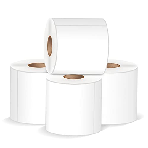 Spacnana Thermal -Versandetiketten Versandpaket von Thermaldrucker -Aufkleberpapier für Alle Verwendungen für 500 PCs (#4) von Spacnana